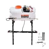 VEVOR ATV Spot Sprayer, 15.9 Gal/60L ATV/UTV Broadcast Sprayer with A Nozzle Boom, 12 V Pump Sprayer with Water Tank, 1.9 GPM Flow Rate, Adjustable 0-72 PSI, 20FT Hose, for Garden, Farm