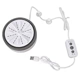 generic Mini Turbo Timed Washing Machine, Adjustable, Multifunctional USB Powered Portable Mini Turbo Washing Machine for Small Clothes, Fruit Dishes Washing Machine (Grey)
