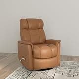 Glider Recliner with Adjustable Headrest and Footrest