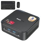 Blackview MP50 Mini PC with Keyboard & Mouse, 16GB RAM 512GB SSD Win 11 Pro Desktop Computer for Home, Office and Study, Ultra-Quiet, 3-Year Warranty