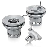 Inflatable Boat Air Valve Cap Plugs Kit, Inflatable Kayak Paddle Board Replacement Parts, for Inflatable Boat, Raft Dinghy, Canoe and Kayak Accessories Air Inflatable Plugs PVC Upgrade (Pack of 2)