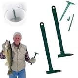 GpaDUwru Live Bait Holder Tool, Intelligent Live Bait Catcher for Minnows Shrimp Baits Fixing Tool, Hands Catch & Hold Device for Fishing, Easy Baits Hooking Tool 2pcs