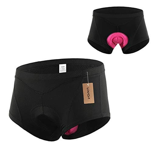 HUIOP Cycling Shorts,Women Bike Underwear, Women Bike Underwear 3D Gel Padded Briefs Cycling Biking Underwear Shorts