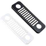 DOITOOL Computer Host Air Vent Cooling Ventilation Thread Opening Design 2pcs Rectangular Plastic Internal Vent Cover for Improved Heat Dissipation