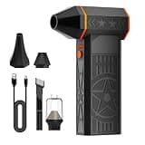 Thermal Snow Blower Rechargeable Electric Leaf Blowing Tool Turbine Dust Remover
