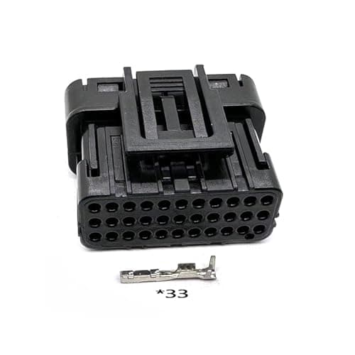 1/33 Pin Automotive Computer Control Connector Motorcycle 6188-4871 6189-7106 (Dark Grey,1 Set) LMNJIUVD(MULTI,2 Sets)
