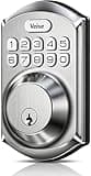 Veise VE001 Keyless Entry Door Lock with Keypad, Electronic Keypad Deadbolt for Front Door, 20 User Codes & One-Time Passcode, Auto Lock, IP55 Waterproof, Easy Installation for Home Apartment Rental