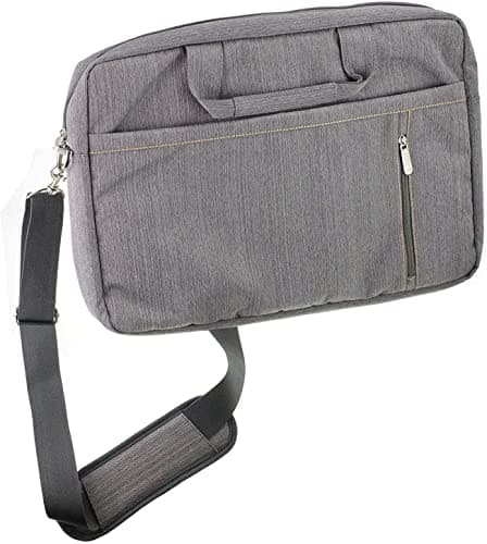 Navitech Grey Water Resistant Graphics Tablet Bag - Compatible with Dioche Portable 8.5 Inch LCD Writing Tablet