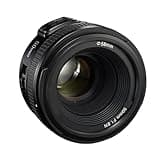 Compatible for Canon 50mm F1.8N Multi-Coated Large Aperture Lens for DSLR