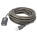 CLXDKLKEQ 1pcs USB 2.0 Extension Cable High Speed Active Repeater Male to Female Extension Cord Wire USB Adapter(20 Meter)
