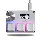 BTXETUEL SayoDevice OSU O3C Rapid Trigger Hall Switches Magnetic Linear Switches Keyboard with Knob and Screen,Copy Paste,Shotcut,Macro Hotswap Mini Keypad.…