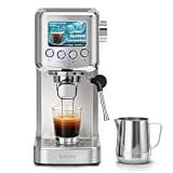 XIXUBX 20 Bar Espresso Machine with Milk Frother & 51mm Barista Tamper Kit