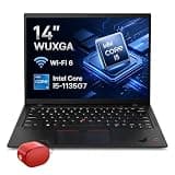 Lenovo ThinkPad X1 Carbon Gen 9 14" Ultrabook - WUXGA 1920x1200, Intel Core i5-1135G7 Quad-core, 8GB RAM, 256GB SSD, Intel Evo Platform, Wi-Fi 6, Windows 10 Pro Business Laptop, Black Paint