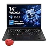 Lenovo ThinkPad X1 Carbon Gen 9 14" Ultrabook - WUXGA 1920x1200, Intel Core i5-1135G7 Quad-core, 8GB RAM, 256GB SSD, Intel Evo Platform, Wi-Fi 6, Windows 10 Pro Business Laptop, Black Paint