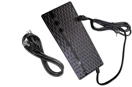 UL Listed 54.6V 2A Charger for Okai NEON Ultra ES40 High-Performance City Electrci 47V 15.6Ah 733.2Wh Lithium-ion Battery FY1505462000 FY1685463000 Power Supply Cable Cord