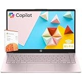 HP 2026 Ultrabook Laptop for Students & Home, Microsoft Office 365 with Copliot AI, 8GB RAM, 256GB SSD + 128GB eMMC Storage, Quad-Cores Intel Processor, Windows 11, Lightweight, Long battery life