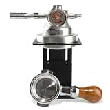 58mm Pneumatic Coffee Machine, Semi-automatic Coffee Maker, E61 58mm Group Head, With Pressure Gauge & Pressure Relief Valve, 10 Bar Fast Extraction, For Home, Camping Travel(B)