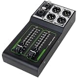 Passive Monitor Volume Controller, XLR Input and 2 Output, Studio Speaker Volume Control with 2.75 in / 70 mm Fader, Lossless Audio, Compact Metal Build, Noise Shielding Design, Ready to Use