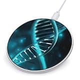 Science Gene Strand Wireless Charger Magnetic Phone Induction Charger 10w Fast Wireless Charging Station Compatible with iPhone 17 16 15 14 13 12 Pro Max Samsung Galaxy S25 S24 S23