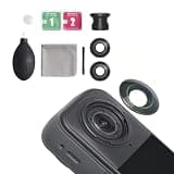 SZZCNOX Replacement Lens Complete Kit for Insta360 X5 Action Camera, Optical Glass Protection Lens for Insta360 X5, with Removal Tools and Cleaning Tools Kit (2 Sets)