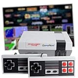 GAMENEXT Retro Game Console, AV Classic Mini Video Game Consoles Built-in with 620 Games Dual Players Mode Console with 2 Controllers Handheld Games for Kids & Adults