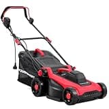 PowerSmart Corded Electric Lawn Mower 14-Inch 12.5AMP with Adjustable Handle Height, 6 Cutting Heights from 1" to 3" & 10-Gallon Collection Bag 2026 Version