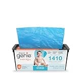 Diaper Genie Easy Roll Refill | 30 Bags Per Refill | Holds Up to 1410 Newborn Diapers | Odor Control | Diaper Pail Refill Bags | Fits Diaper Genie Signature & Platinum Pails