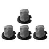 For Shark Cyclone PET Handheld Vacuum Filter Replacement CH701 CH701C CH700WM CH700 Plastic and Non-Woven Fabrics 4 Pack Black Gray
