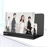 12-inch Mobile Screen Magnifier - Hd 3D Foldable Phone Amplifier for Movies, Videos, and Reading Universal Adjustable Eye Protection, Suitable Kids Seniors