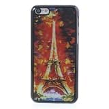 JUJEO 3D Effect Colorful Eiffel Tower Painting Hard Case Cover for iPhone 5C - Non-Retail Packaging - Multi Color
