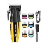 DAXXIN Hair Cutting Tool, Professional Hair Trimmer Electric Cutting Machine 9000 RPM Clipper Barber Cordless