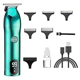 DAXXIN Hair Clippers, Professional Hair Clipper Trimmer for Men Cutting Machine Smart Household Electric Cutter Beard Barbershop Oil Head USB Charging(OneColor)