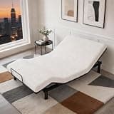 Electric Adjustable Bed Frame with Remote, Head & Foot Incline Base, Queen