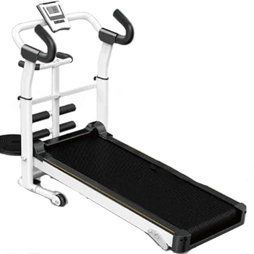 Folding Treadmills Treadmill Home Fitness Mute Widening Foldable Middle Aged and Elderly Walkinghine Home Equipment Indoor Flat