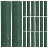 FESTFENDS 50pcs Plastic Plant Stake Connectors - 8mm Garden Trellis Connectors for Home Plant Climbing Support and Greenhouse Framing