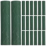FESTFENDS 50pcs Plastic Plant Stake Connectors - 8mm Garden Trellis Connectors for Home Plant Climbing Support and Greenhouse Framing