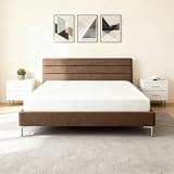 XUOXFUTZIG Twin Bed-8 Inch Memory Foam Mattress for Twin Bed Frame Alternative, Fiberglass Free Bunk Bed Tents Pad, Foam Sleep Cushion Pack in Box, White