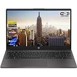 HP 255 G10 15.6" FHD Business Laptop, AMD Ryzen 7 7730U, 16GB RAM, 1TB PCIe SSD, Numeric Keypad, Webcam, Wi-Fi 6, HDMI, Windows 11 Pro, Black