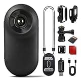 Frelisty Mini Body Camera with Memory Card, POV Camera with Magnetic Pendant, Wearable Body Cameras with Audio and Video Recording, Action Camera for Sports, Hiking, Fishing, Skiing(Black)