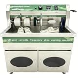 HayWHNKN Commercial Variable-Frequency Shoe Washer for Sneakers 220V 1PH