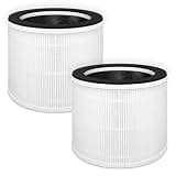 2 PCS AP-T100FL Replacement Filters Compatible with HoMedics AP-T100 AP-T95