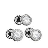 3pcs Shaver Blade Razor Replacement Head, Compatible For Philips Norelco SH30/52 Series 1000 2000 3000 HQ64 PT720 PT724 S5010 PT722