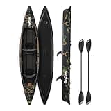 Wave Navigator 3.0 Inflatable Kayak | Durable PVC Construction, Comfortable Seats, Quick Inflation & Deflation, Ideal for Rivers & Lakes | 1-3 Person (Recon, 3.0 Model | 2 Person)