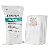 Kenmore IB600 HEPA Replacement Intuition Upright Vacuum Cleaner Bags for BU4022, BU4020, BU4018, BU4050, BU3040,White