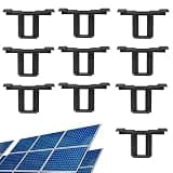 Solar Panel Draining Clips,Water and Dust Removal Clamp | Solar Panel Drainage Clamp,for Outdoor Maintenance Upgrade Roof Photovoltaic Dirt Accumulation Rust Prevention