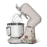 5.3QT Stand Mixer | 12 optimal speed settings, Powerful 300-watt mixing system | Large Stainless Steel 5L Bowl, Dough Hook, Whisk and Beater, Splash Guard, Wildflower Porcini Taupe