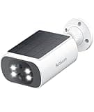 Rebluum 4MP Solar Security Cameras Wireless Outdoor, Cameras for Home Security, No Subscription, Color Night Vision Camera, Easy Setup, 2.4GHZ & 5GHZ WiFi