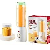 500ML Portable Electric Blender - 40W USB Cordless Juicer with Powerful Motor, Portable Juicer Cup for Smoothie, Milkshake, Juice & Food, for Travel, Gym & Home