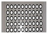 3D Scanning Mark Point, 3D Scanning Markers Dots Stickers for Industrial Consumer 3D Scanner for Complex Details(Inner 6 Outer 10mm(1000))