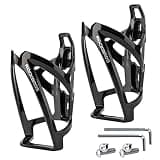 ROCKBROS Bike Water Bottle Holder Ultra-Light Bicycle Bottle Cages with Screws Tool, Universal Bike Cup Holder for Road MTB Mountain Bikes Cycling Accessories(2 Pack)
